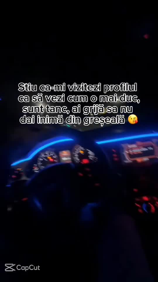 știu ca ma asculți.