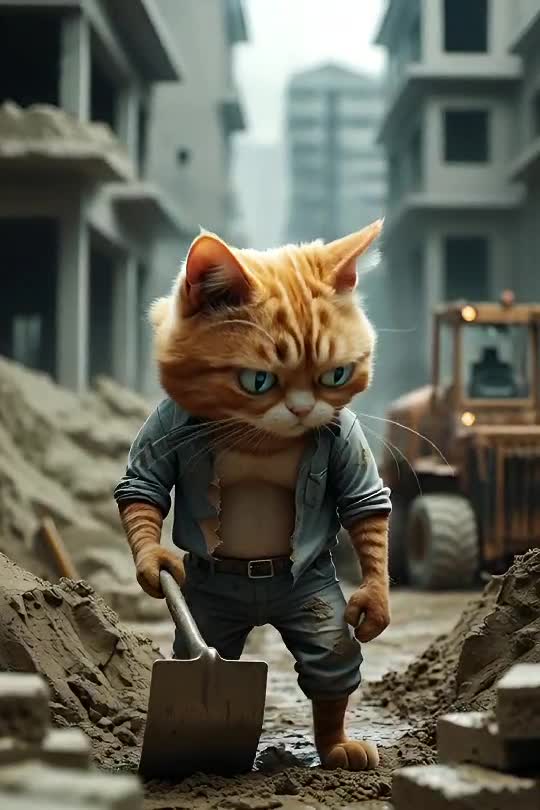 No Days Off for the Pawject Manager 😾🔨