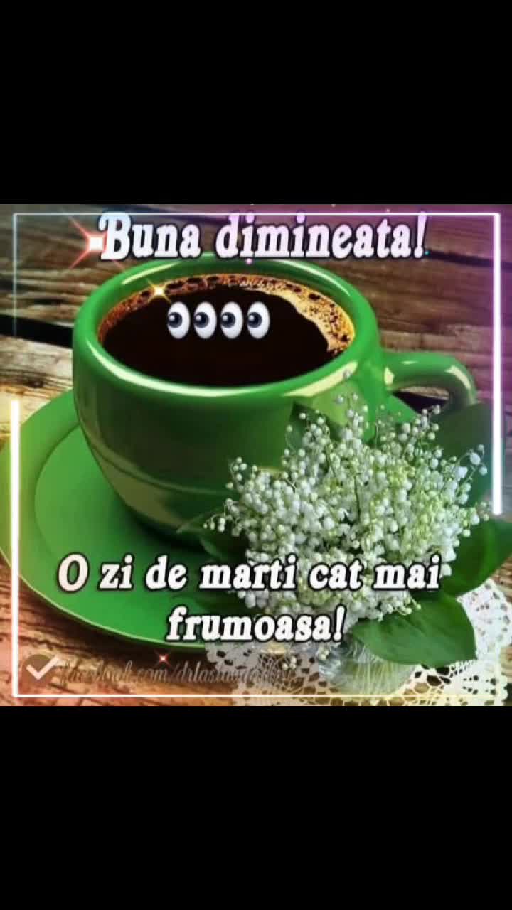 Bună dimineața ☕️🍀🙏💜