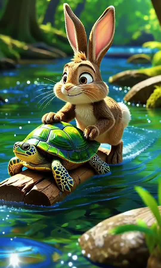 Plot Twist: The Tortoise and the Hare Are Besties Now?!