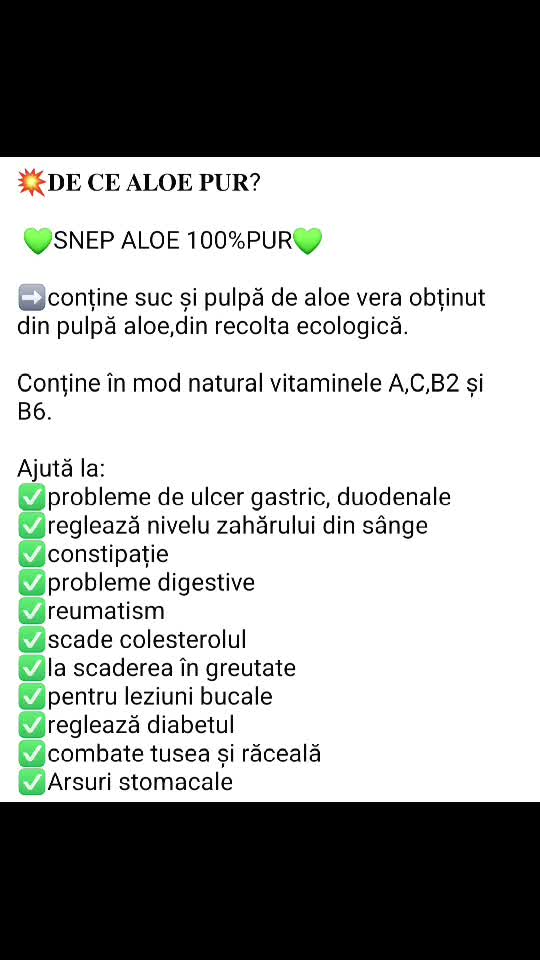 Aloe Vera 100%organic