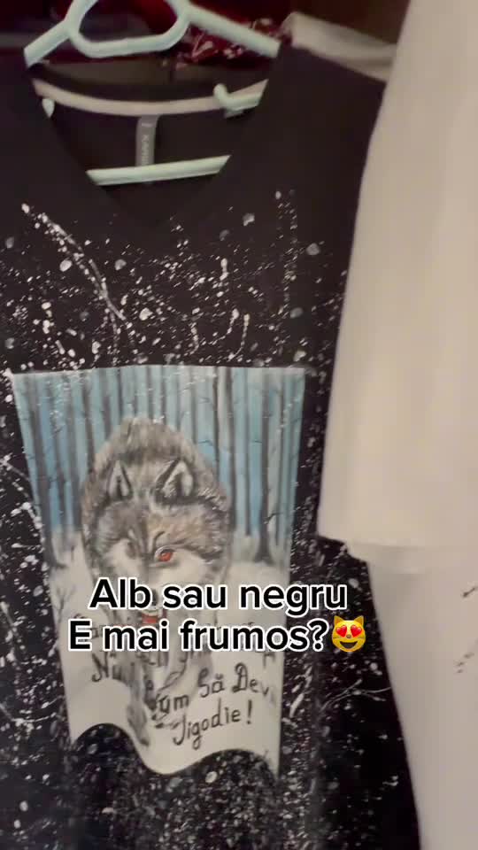 tricouri pictate manual pe comandă