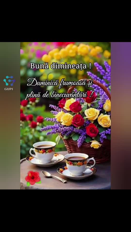 Buna dimineata!