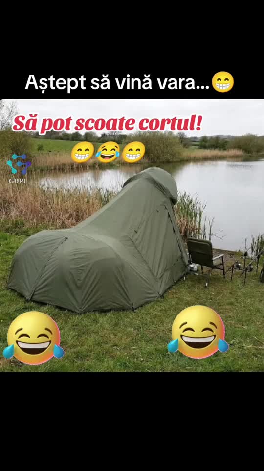aștept vara... să pot scoate cortul!😁😂😂