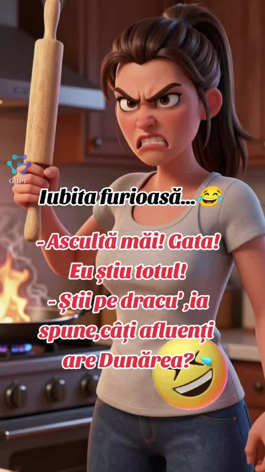 când iubita e furioasă...😂😂