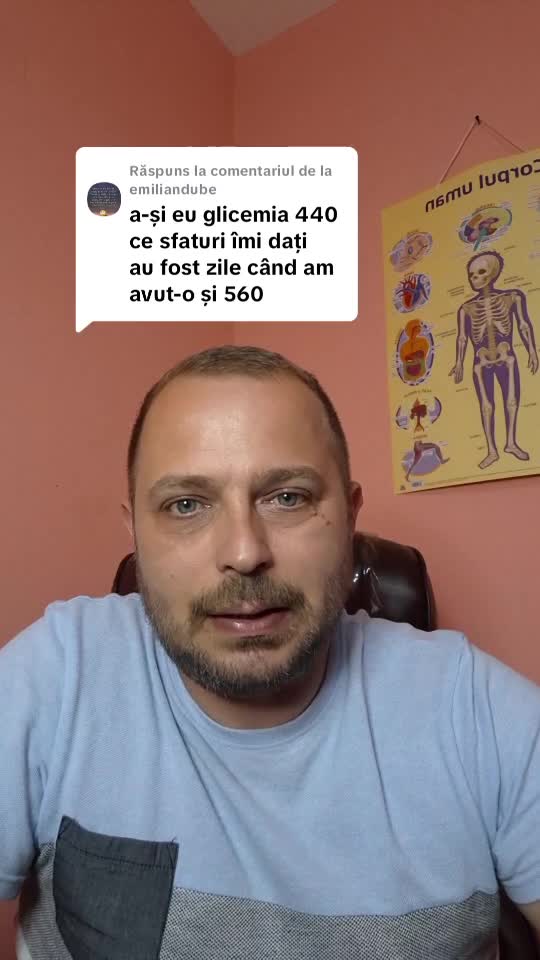 La o glicemie de 440 recomand să vă duceți la un medic diabetolog. Gestionarea glicemiei necesita un stil de viață sănătos