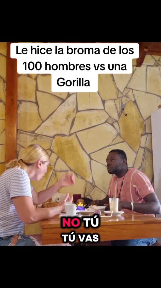 100 hombres vs 1 Gorilla