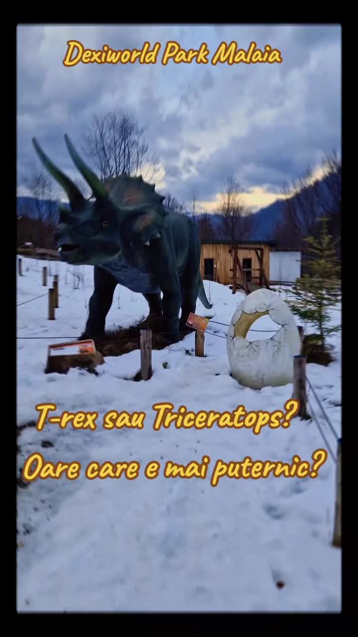 Iti plac dinozaurii?  hai si tu la Dexiworld Park Malaia.   # DexiworldParkMalaia