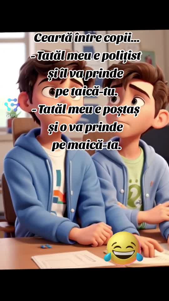 discuție între copii...😁😁😁