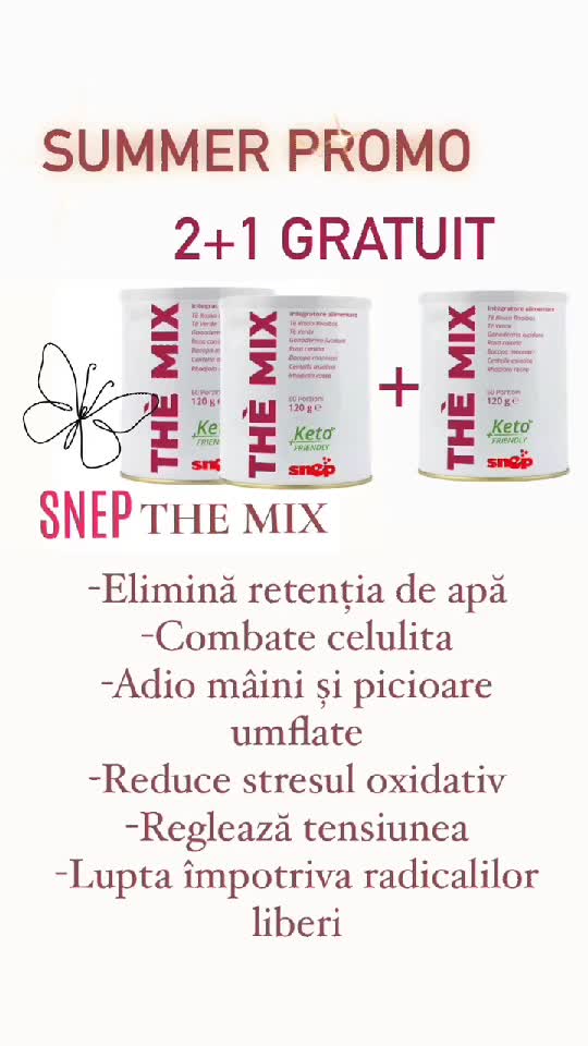 🌿 Transformă-ți stilul de viață cu THE MIX! 🌿

✨ Profitați de beneficiile extraordinare ale THE MIX:

💧 Elimină retenția de apă .