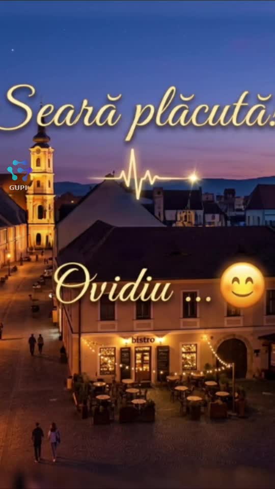 seară frumoasă!...😊