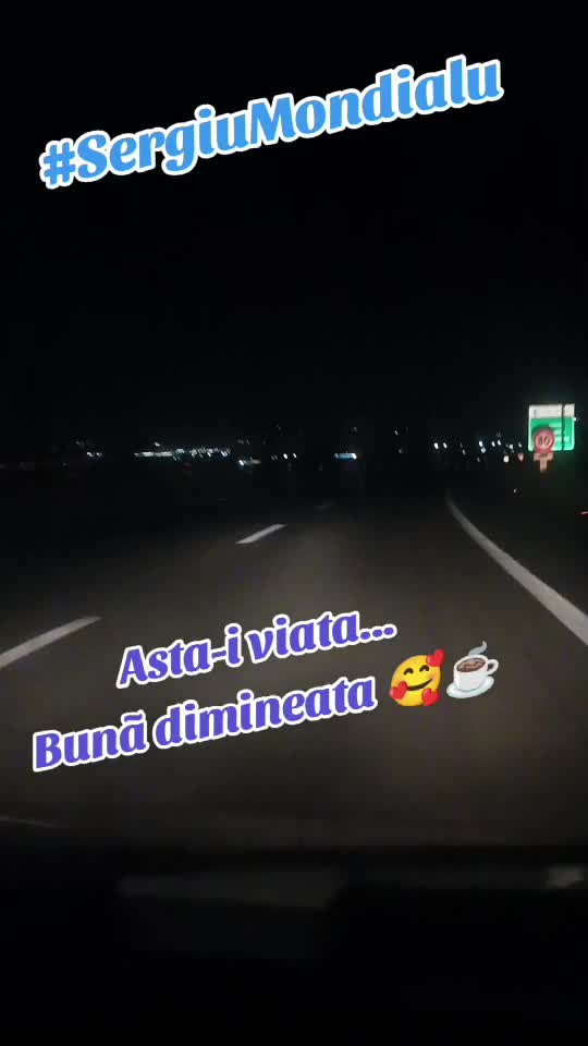 AUTOSTRADA MESSINA-CATANIA...IN DRUM CATRE FIRMA...MUNCA SI IAR MUNCA BAT-O VINA..☕🥰💪