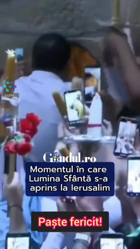 Lumina sfântă!