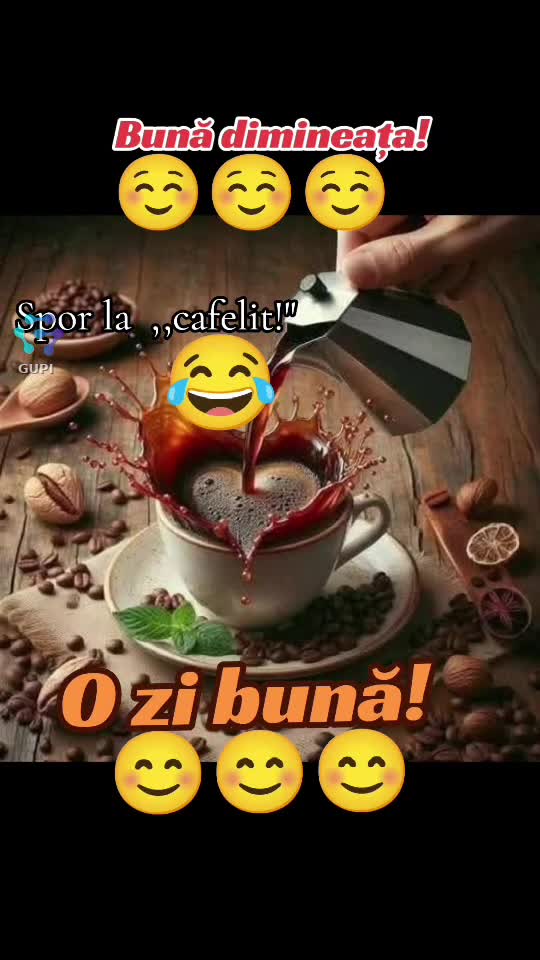bună dimineața!☕😊