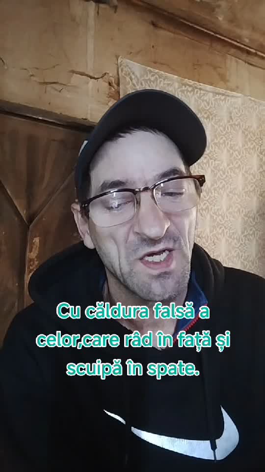 M-am retras,nu pt că sunt rece..Om Al Străzii ☝️