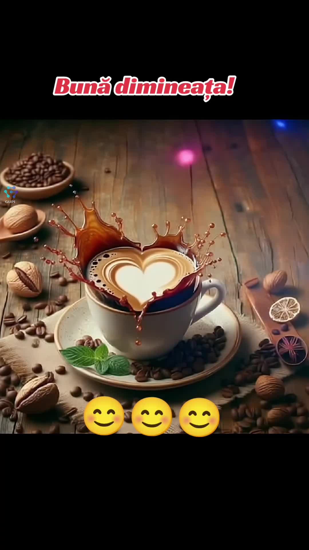 bună dimineața! ☕