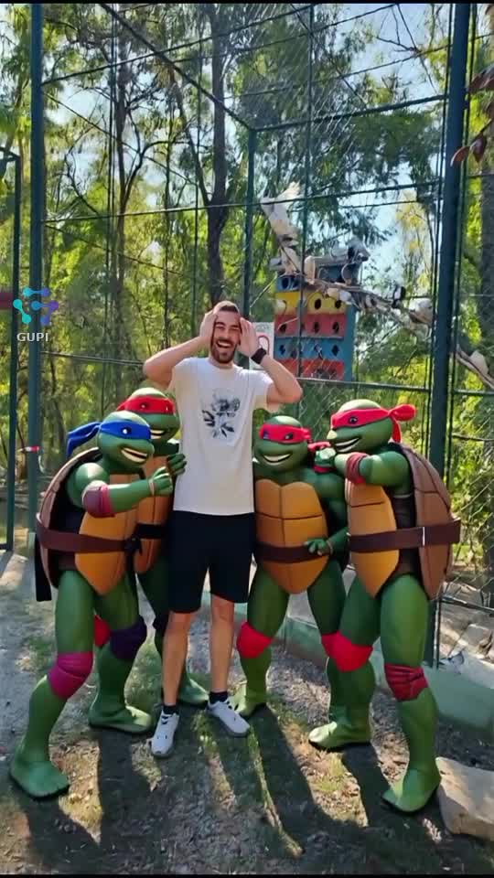 Selfies With Turtle Ninja 📸📸📸