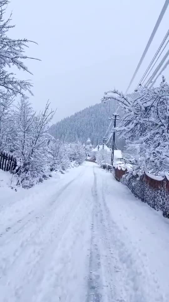 iarna pe ulita