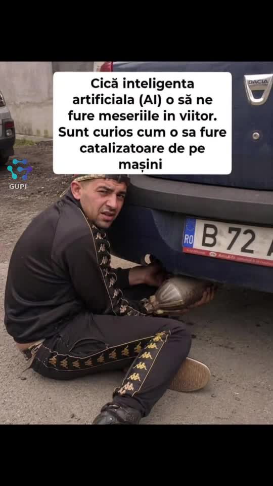 ai nu va putea înlocui totul...😂😂😂