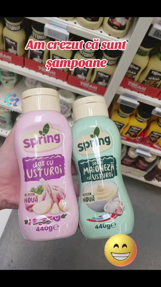 am crezut că sunt șampoane...😁😁😁