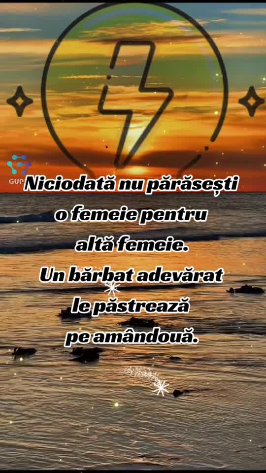 un bărbat adevărat nu părăsește o femeie...👆