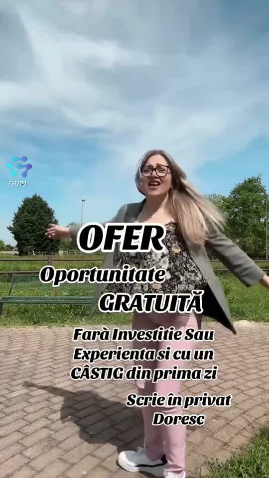 Ești mămică și cauți o oportunitate să îți aduci un câștig de laanga copil . Îți ofer oportunitate gratuită fără investiții. scrie-mi în privat