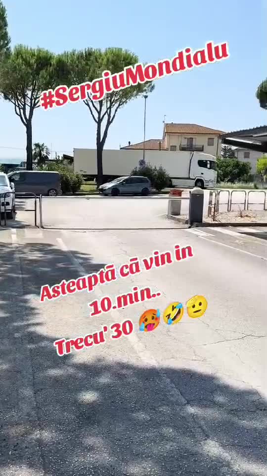 Momentu ala cand zici 10 min asteapta si trec 30 min..