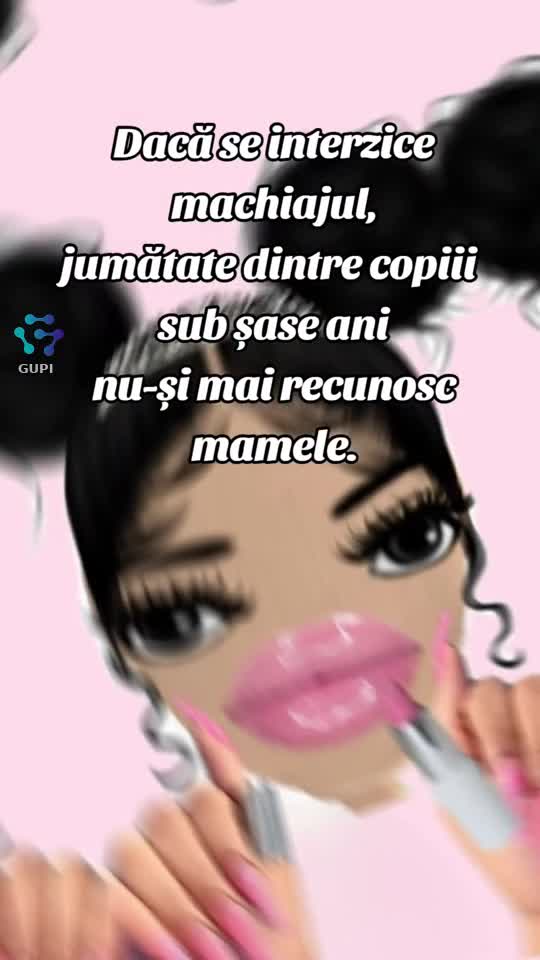 dacă se interzice machiajul...😁😁😁