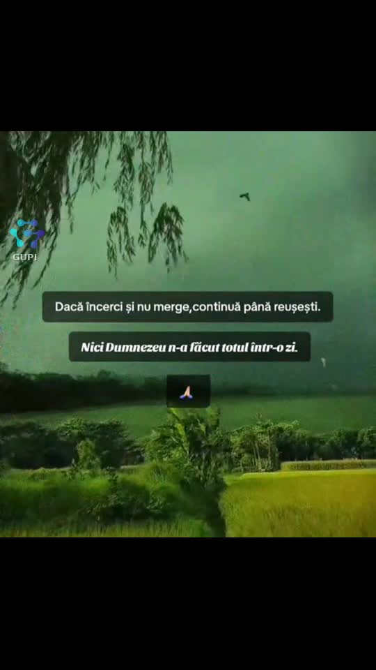 Voi continua,până voi ajunge la reușită..🙏🏻  🎞
