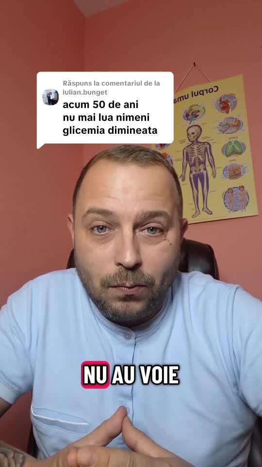 Acum 50 de ani nu lua nimeni glicemia dimineața pe stomacul gol deoarece oamenii aveau parte de alimente autentice