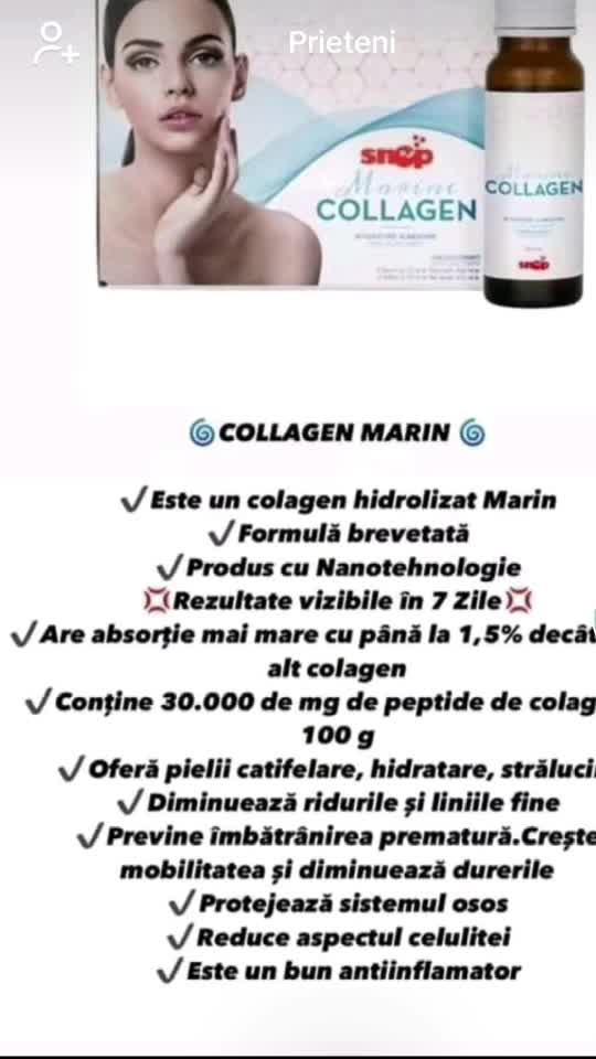 Colagen de 3 tipuri, inclusiv pentru vegani!
