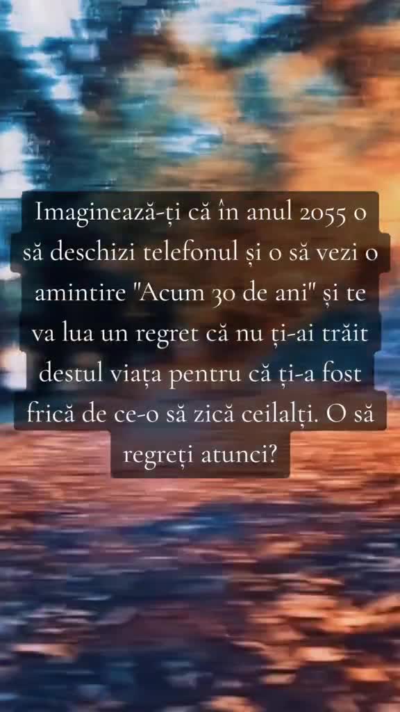 Imaginează-ți doar 🥹