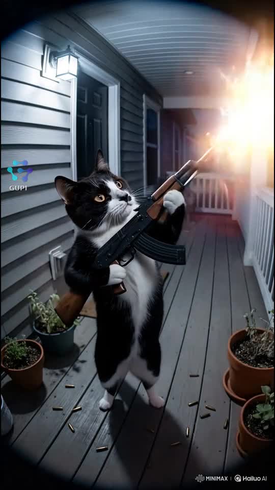 🐱 Pisica șefă de cartier