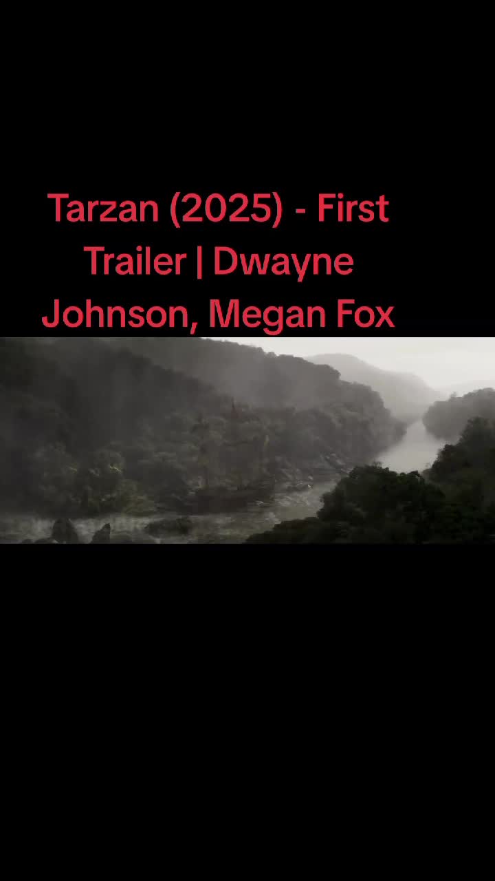 Tarzan (2025) - First Trailer | Dwayne Johnson, Megan Fox