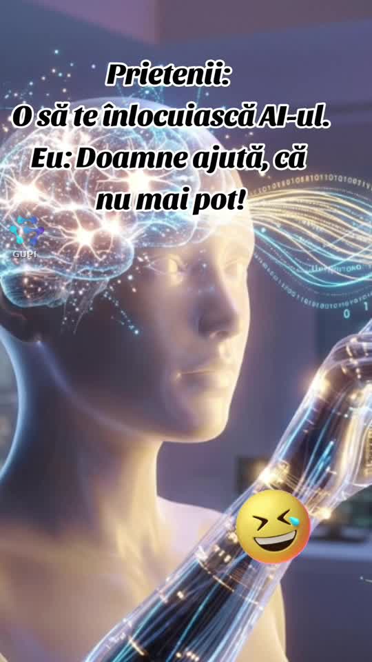 aștept să mă înlocuiască AI-ul...😁😁😁