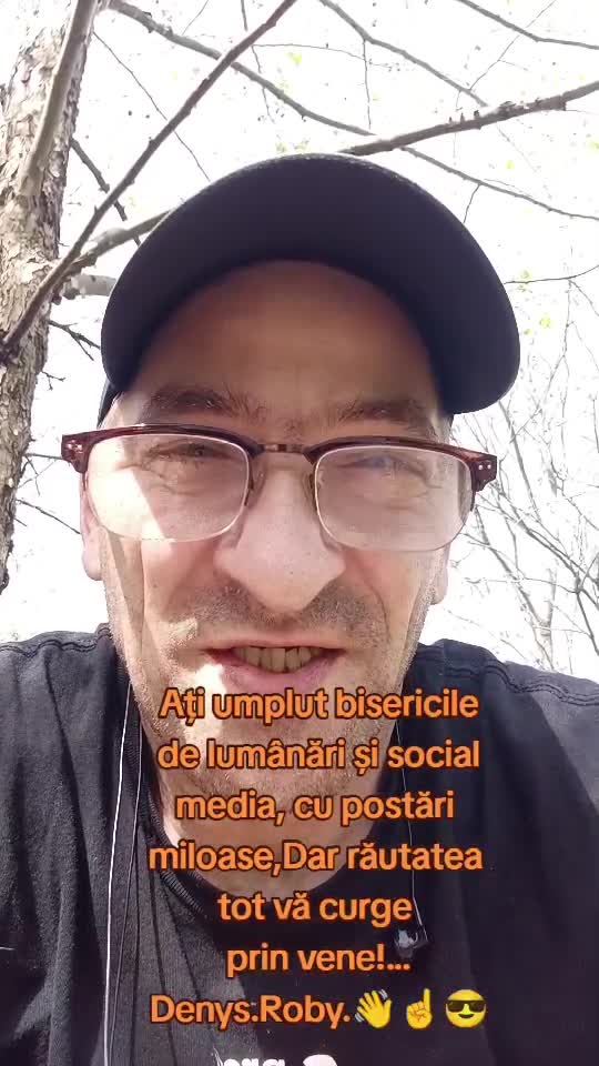 Ați umplut bisericile de lumânări și Social Media cu postări miloase ,dar răutatea tot prin vene vă curge...Om Al Străzii (Denys.Roby)👋☝️😎