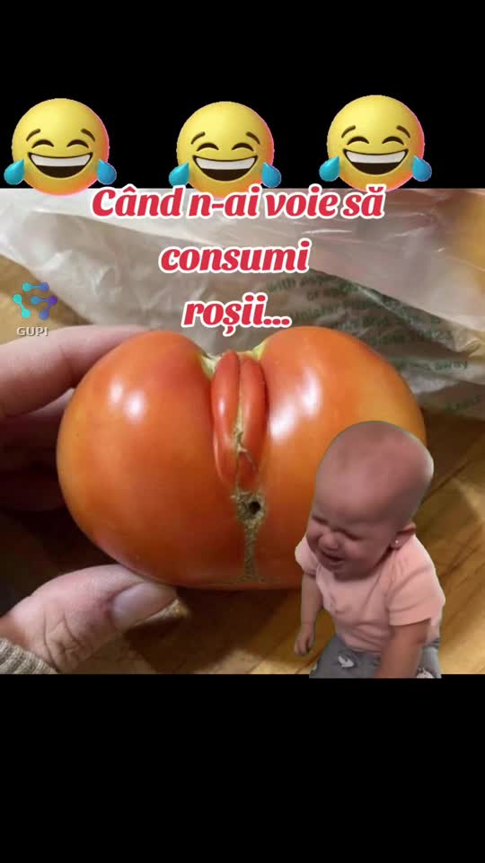 când nu ai voie să consumi roșii...😂😂😂