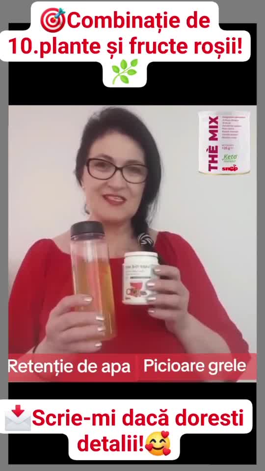 O combinație de 10 plante și fructe roșii, ceaiul The Mix🌿

📩Scrie-mi dacă doresti mai multe detalii!🥰