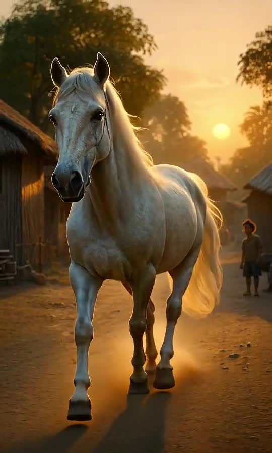 When you hear ‘neigh’, but it’s actually the village gossip. 🐴☀️