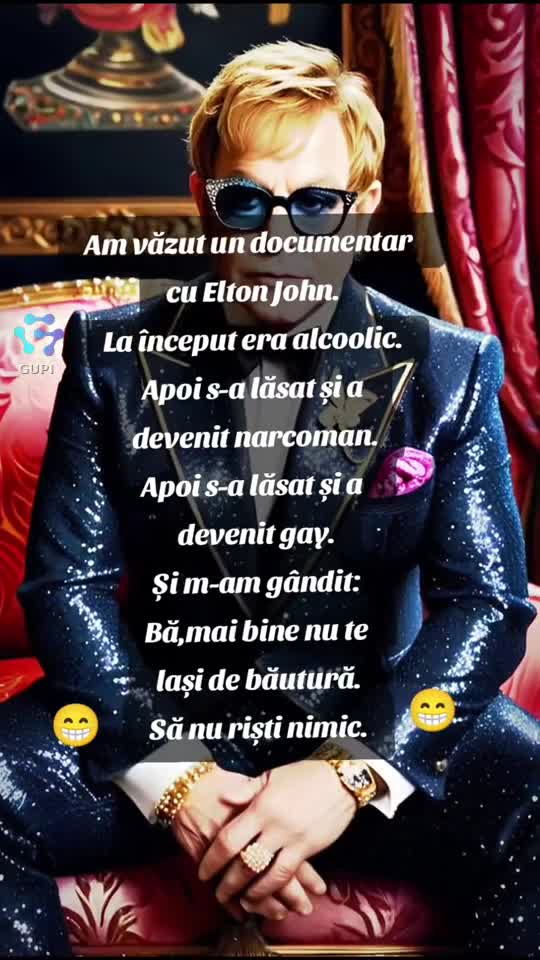 decât să riști...mai bine nu te lași de băutură...😁😁😁