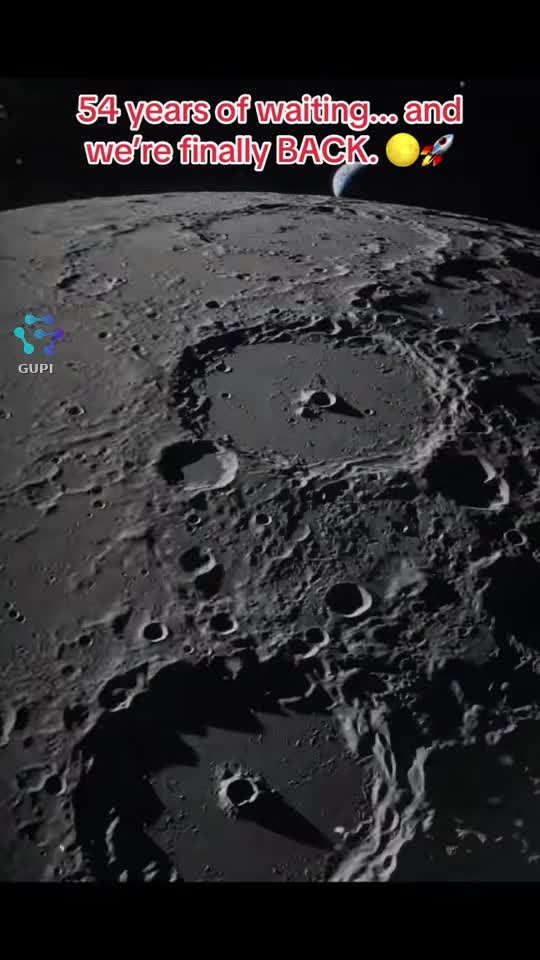 Rare image of Moon 🌖 2026 Artemis2 NASA space earth
