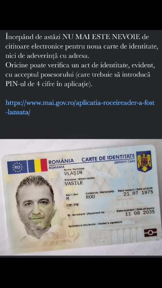 Apk unde se poate descărca adresa la noile CI.