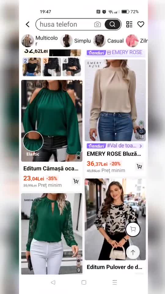 descarcă aplicația Shein și introdu in bara de căutare codul DZEE9 și ai parte de reduceri extra
