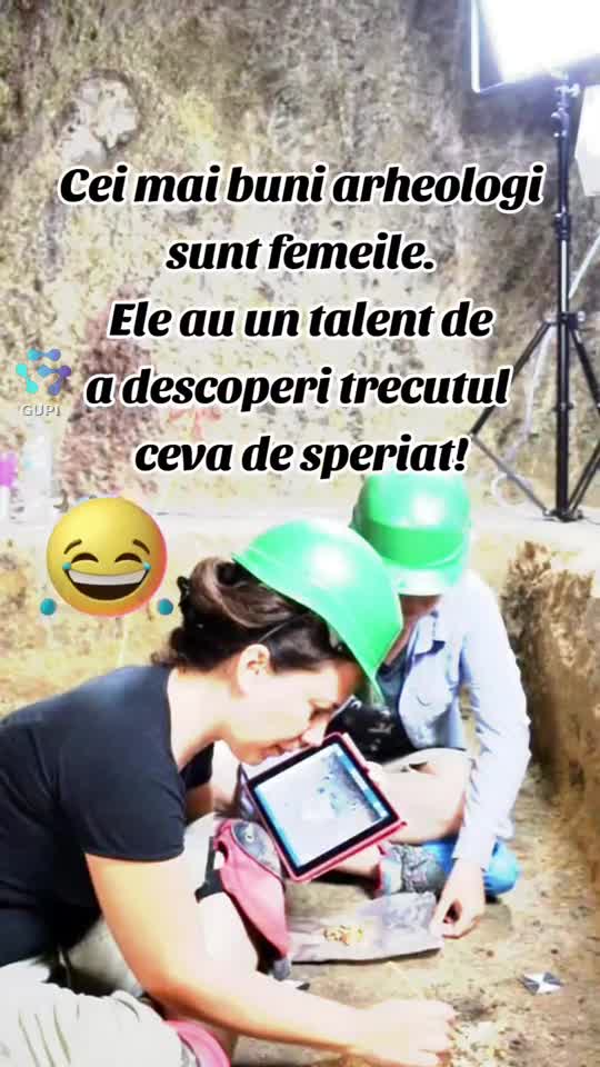 cei mai buni arheologi...😂😂😂