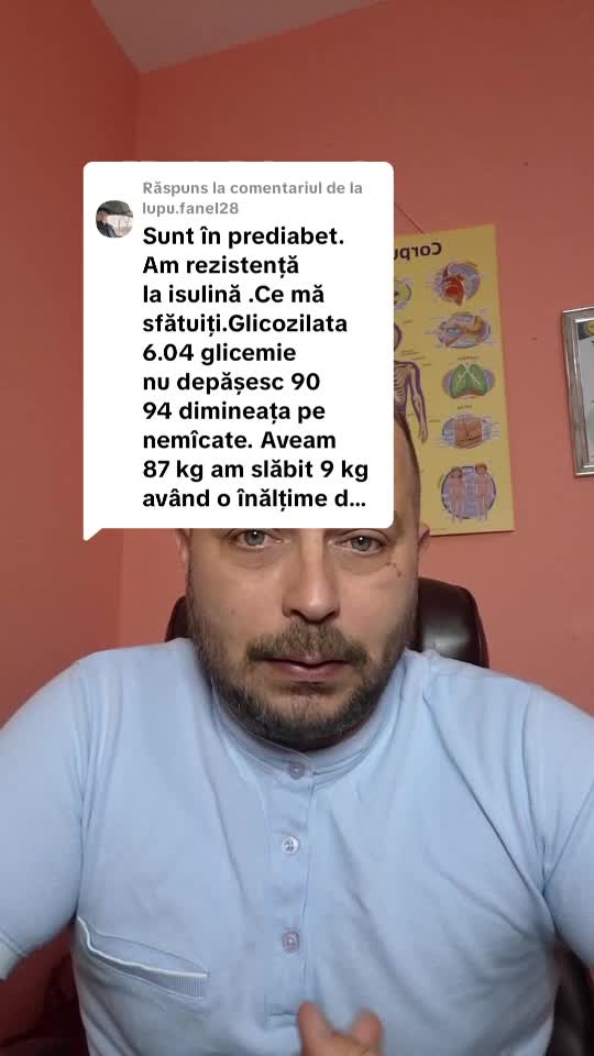 Prediabet cu rezistența la insulină se poate inversa