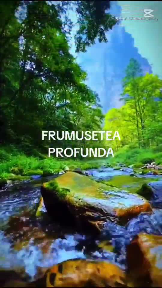 FRUMUSETEA PROFUNDA