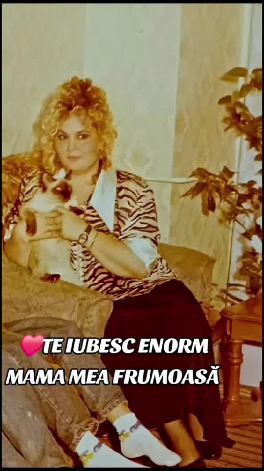 Mama Mea În Tinerețe ❤️