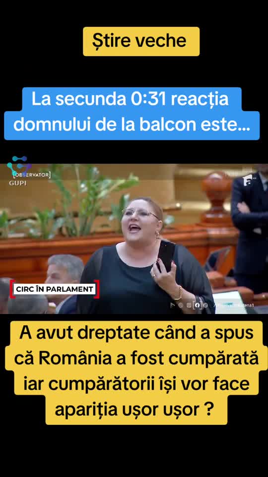 Scandal în parlament