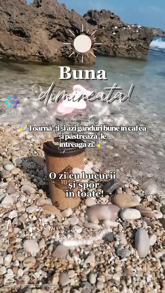 Bună dimineata.