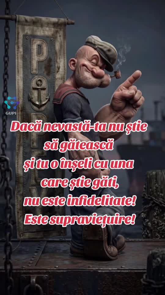 infidelitatea uneori este... supraviețuire!...😁😂😁